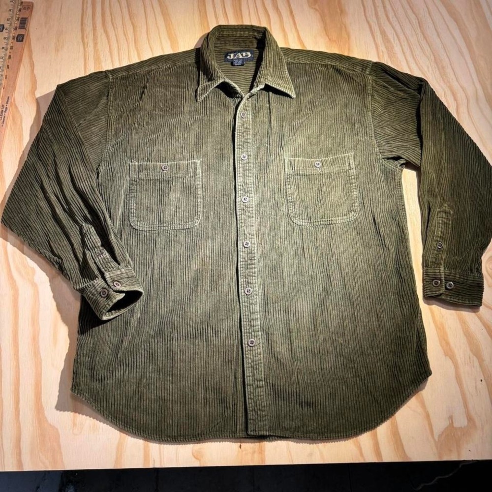 Vintage JAB thick corduroy shirt